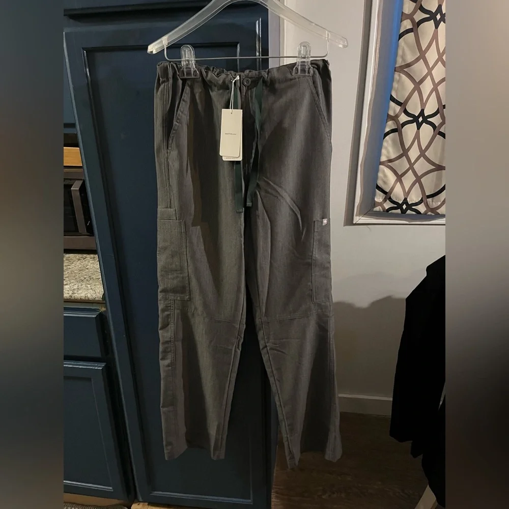 Figs Mens‎ Axim Cargo Scrub Pants Graphite XS NWT